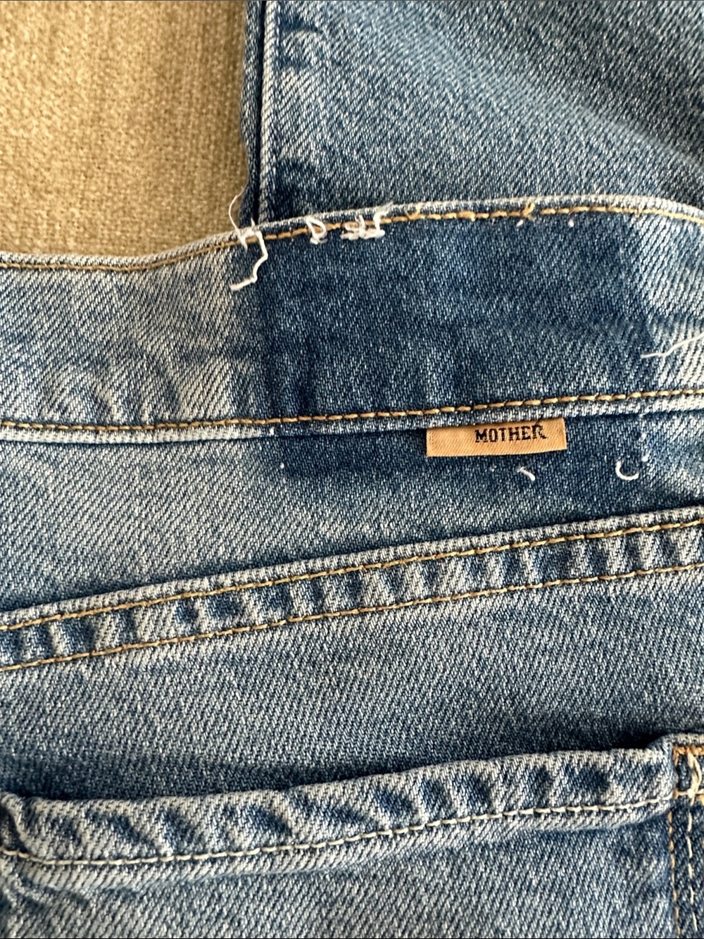 Mother Jeans-The Rascal Hover in Sow Surreal Size 29 - Picture 7 of 14